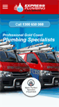 Mobile Screenshot of expressplumbingandgasservices.com.au